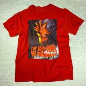 🔥The Beast Comes At Midnight Horror Werewolf Graphic Shirt Grunge Streetwear